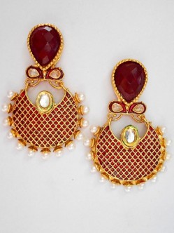 Polki Earrings